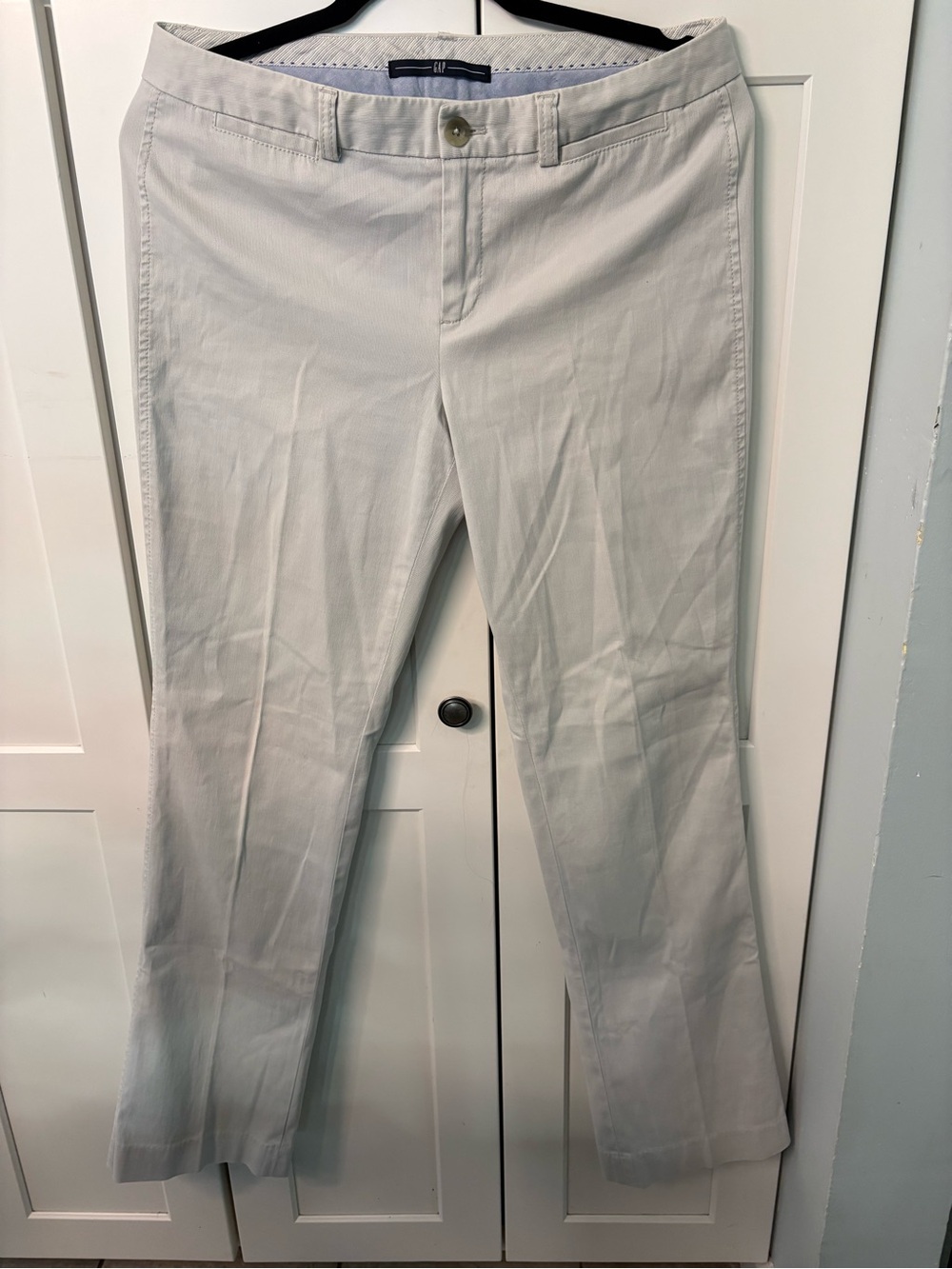 GAP Women’s Stretch Chino -Sandstone Khaki Pants 8